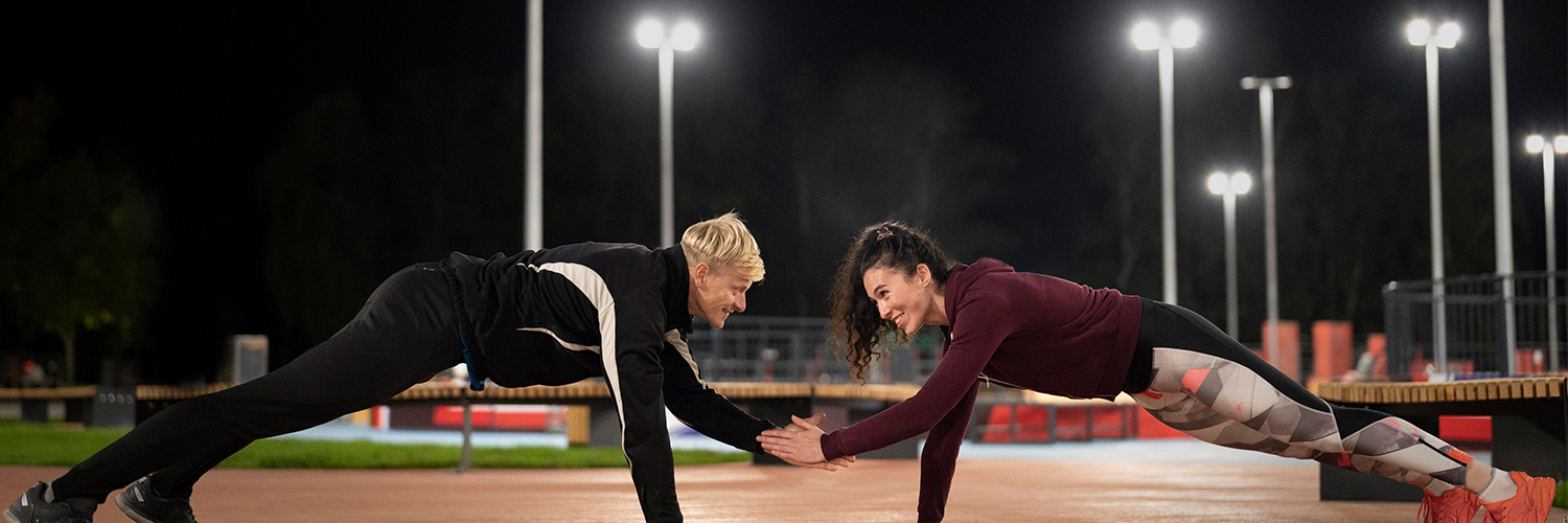 Sportplatz Flutlichtanlage auf LED umrüsten